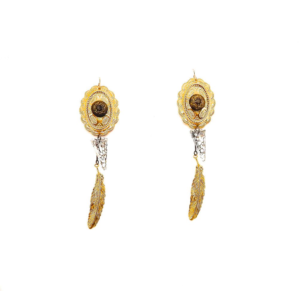 PONDEROSA A MILLION WAYS TO DIE IN THE WEST CONCHO EARRINGS