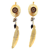 PONDEROSA TREASURE OF THE SIERRA MADRE CONCHO EARRINGS