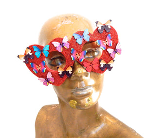 LOVER BUTTERFLY HEART GLASSES
