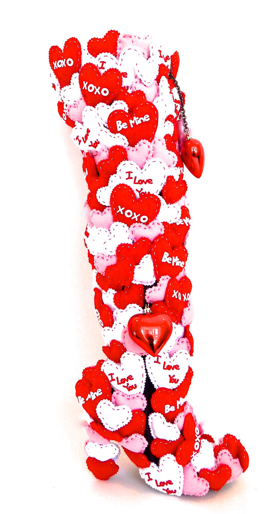 LOVE ROBOT THIGH HIGH BOOTS