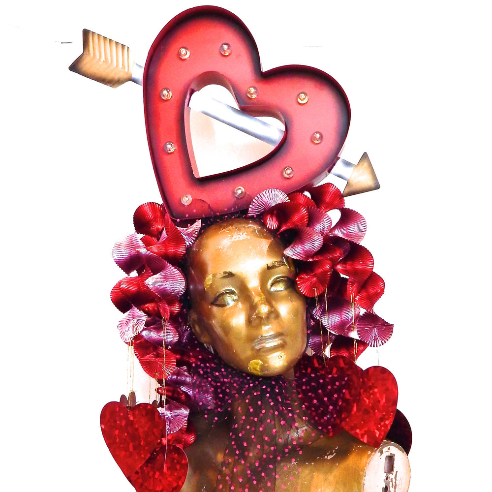 LIGHT ME UP HEART HEADPIECE