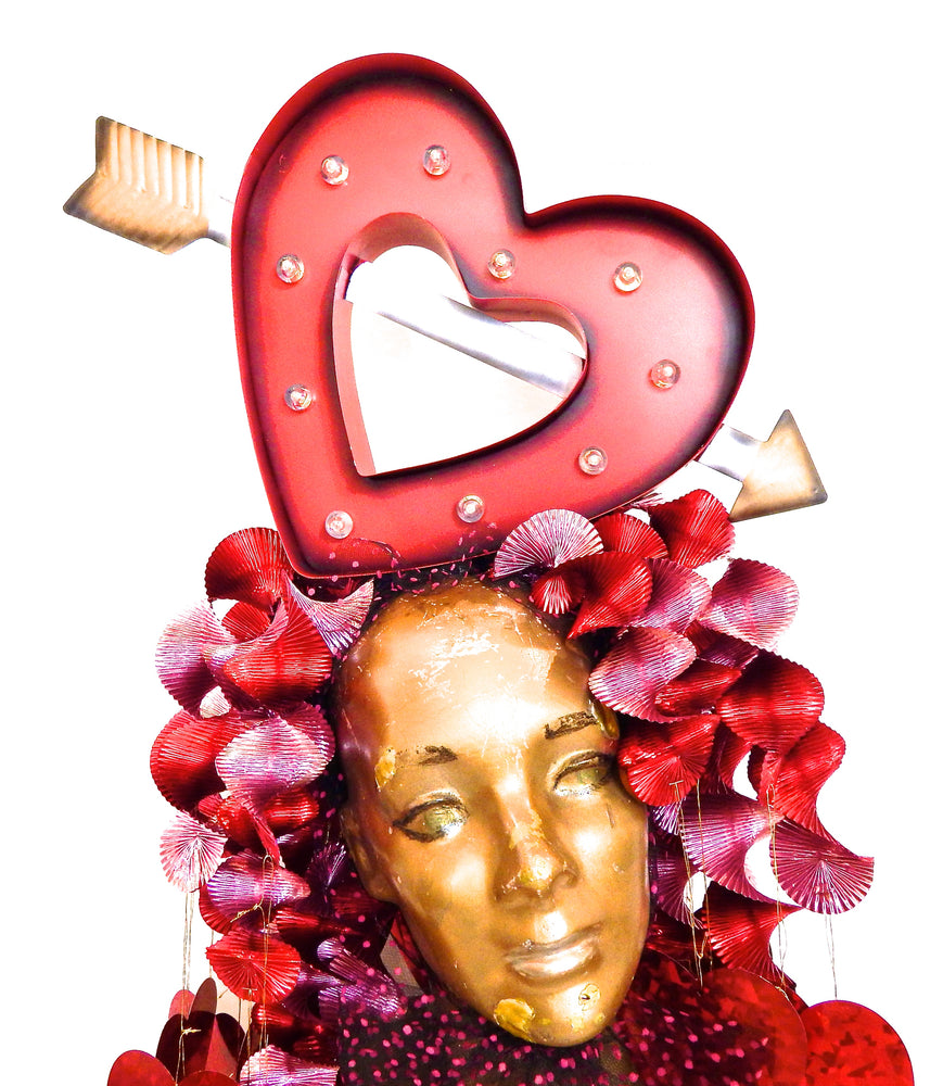 LIGHT ME UP HEART HEADPIECE