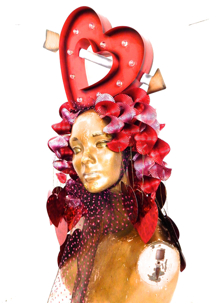 LIGHT ME UP HEART HEADPIECE
