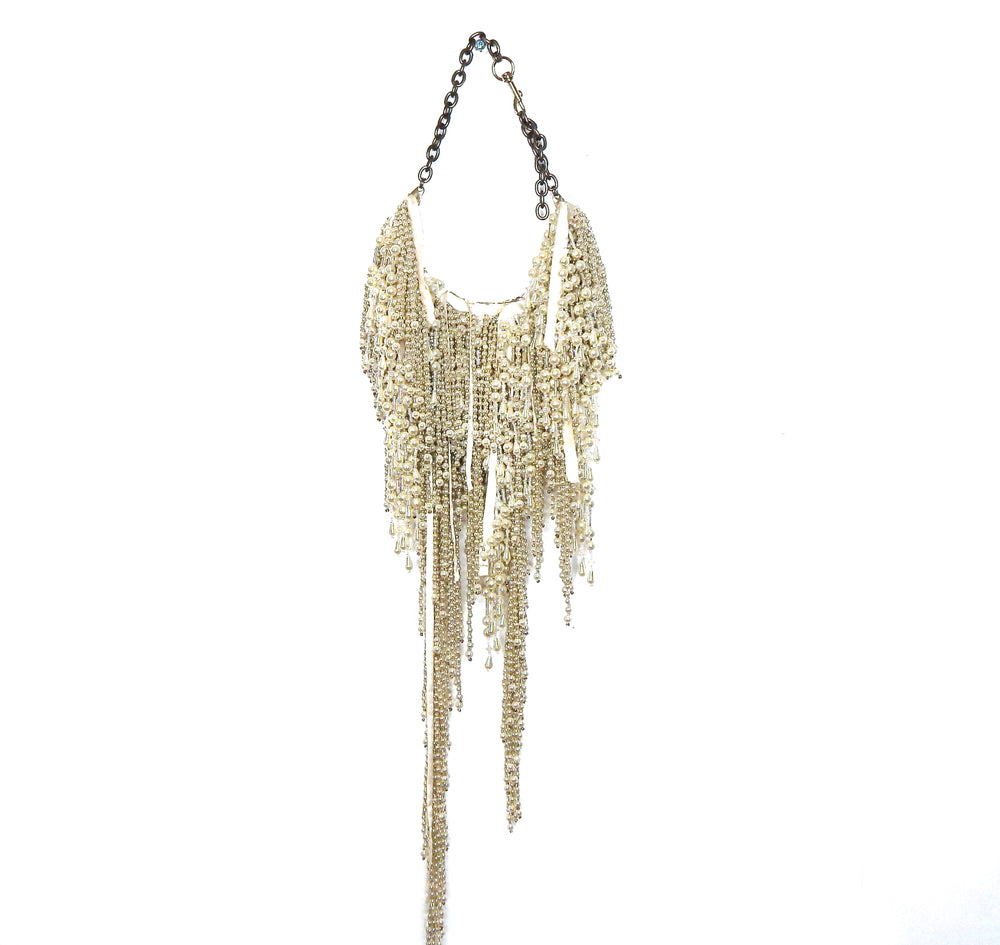 DANGEROUS LIAISONS PEARL DRIP NECKLACE