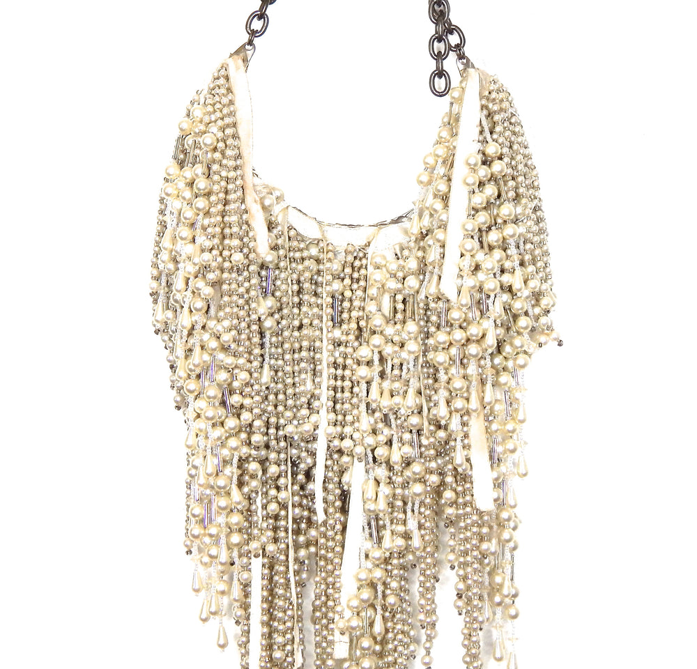 DANGEROUS LIAISONS PEARL DRIP NECKLACE