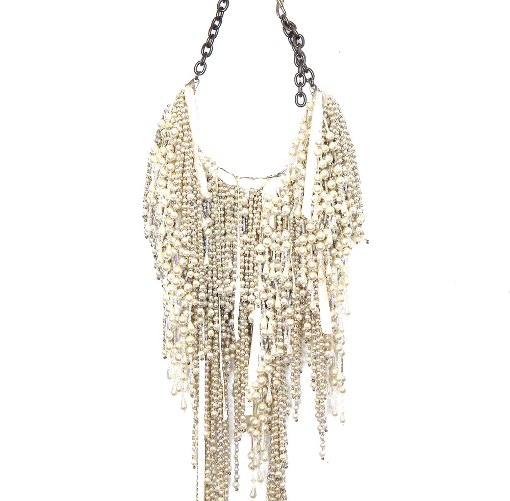 DANGEROUS LIAISONS PEARL DRIP NECKLACE
