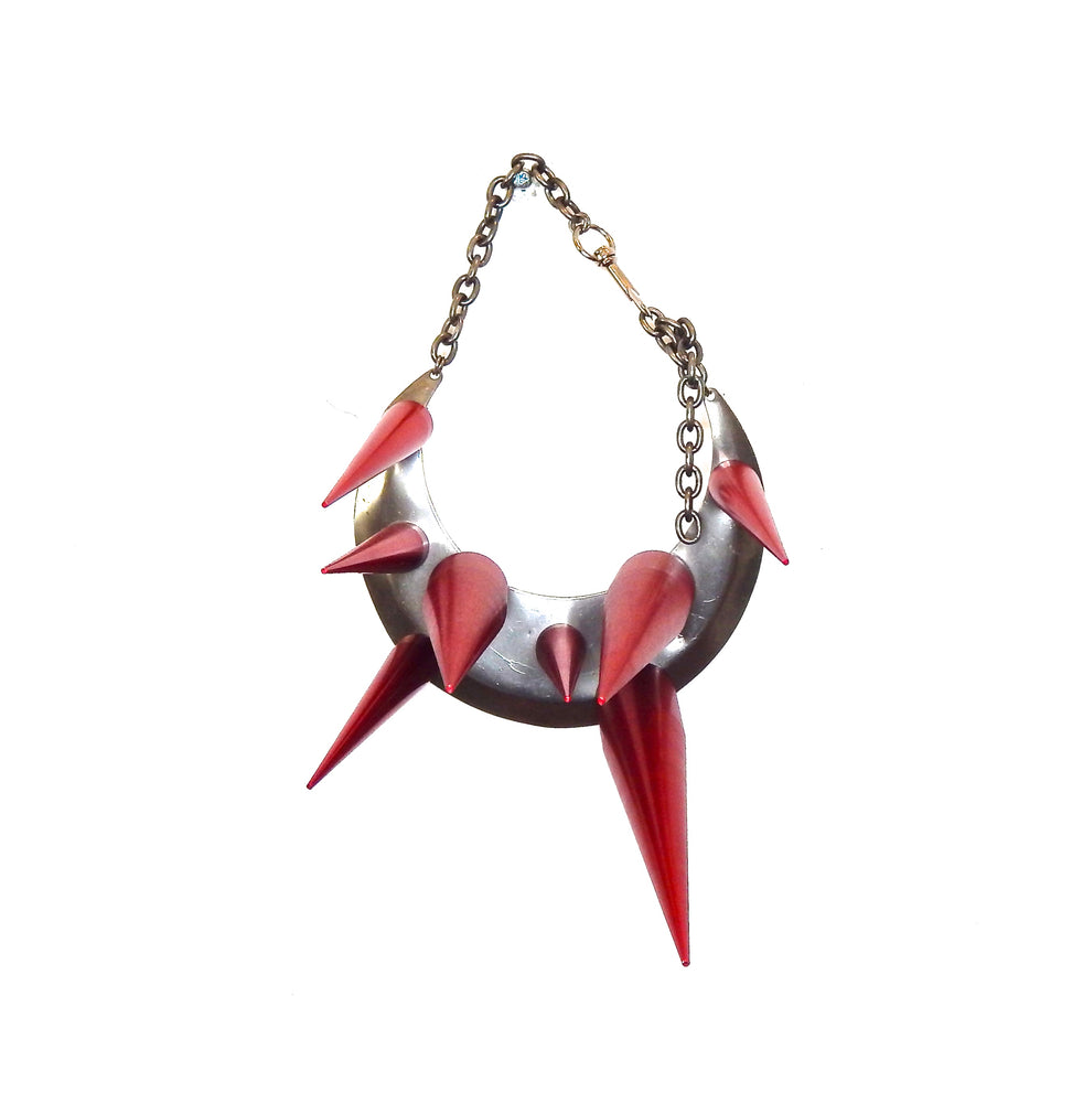 HELLFIRE SPIKE NECKLACE