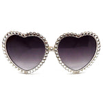 LOLITA MOONCRYSTAL RHINESTONE HEART SUNGLASSES