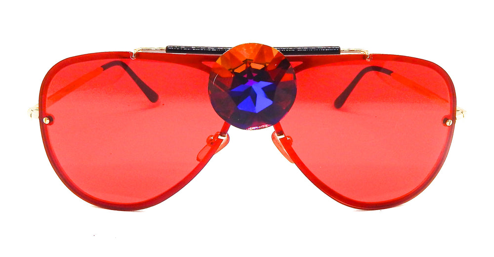 PANTHER POWER VOLCANO AVIATOR SUNGLASSES