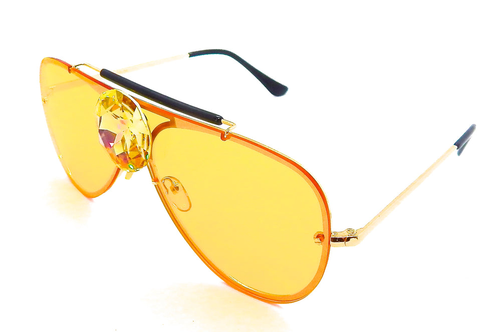 DIAMOND MAXXX HONEY BUTTER AVIATORS