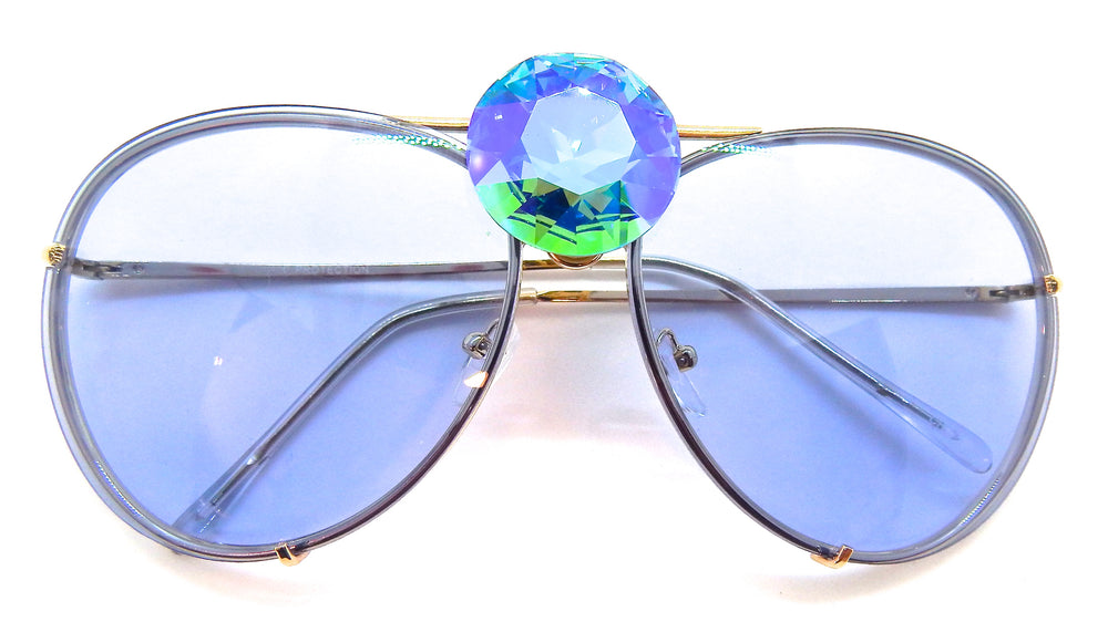 DIAMOND MAXXX BLUE POWER AVIATORS