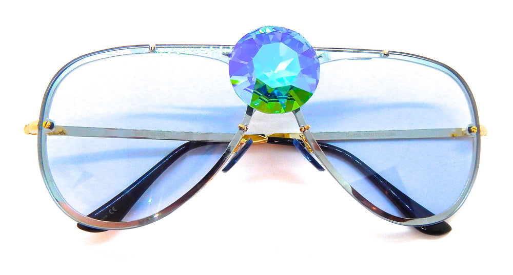 DIAMOND MAXXX BLUE OPAL AVIATORS