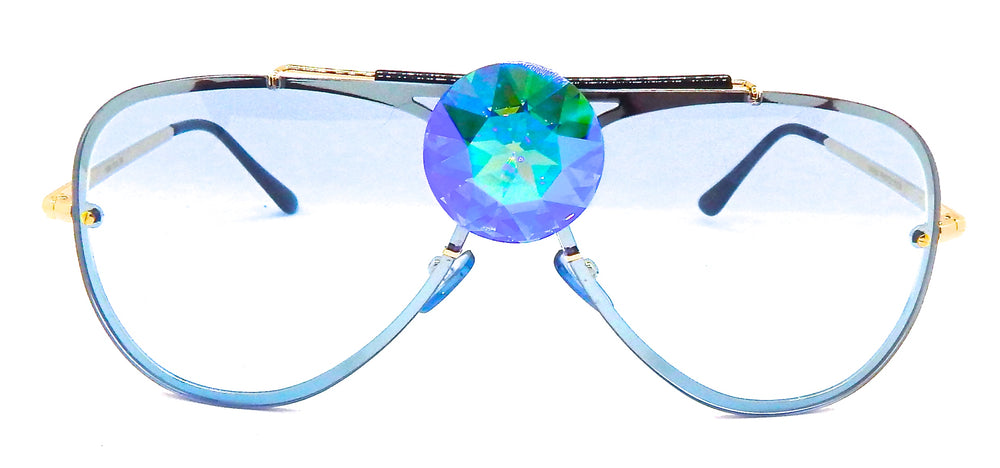 DIAMOND MAXXX BLUE OPAL AVIATORS