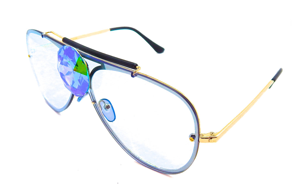DIAMOND MAXXX BLUE OPAL AVIATORS