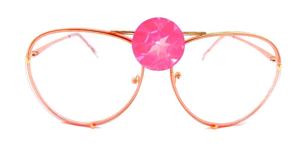 DIAMOND MAXXX PINK FOX AVIATORS