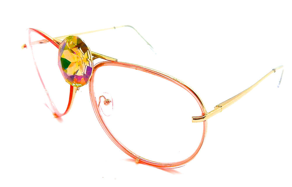 DIAMOND MAXXX PINK WHISPER AVIATORS