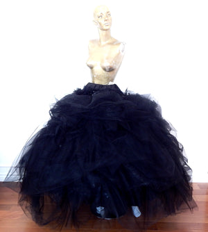 DARKNESS HOOP SKIRT
