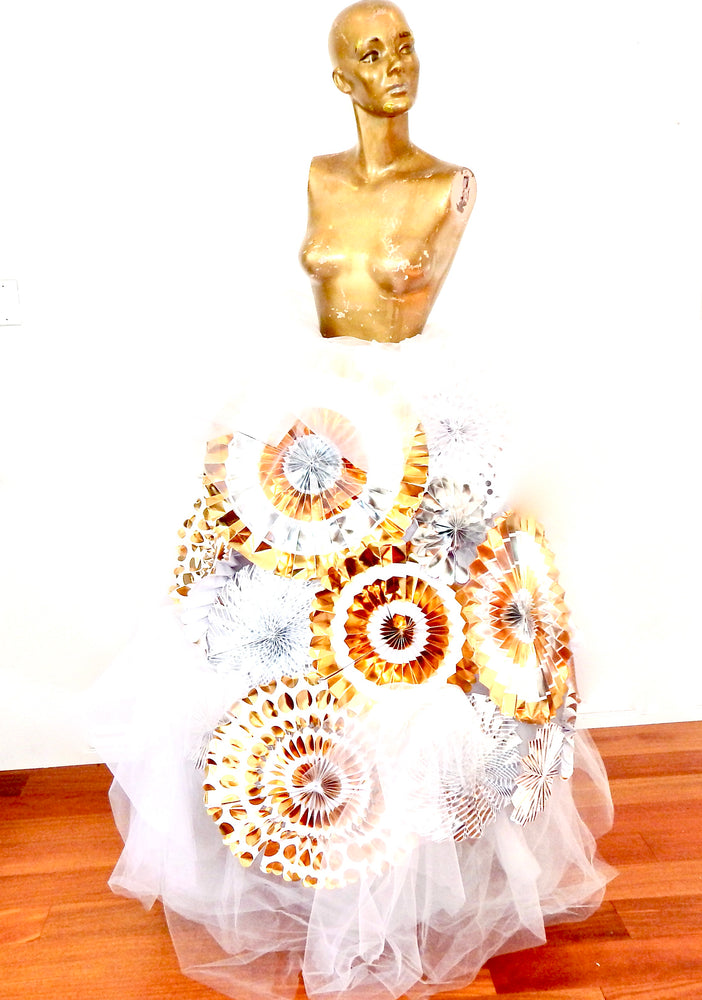 TEXAS GOLD HOOP SKIRT