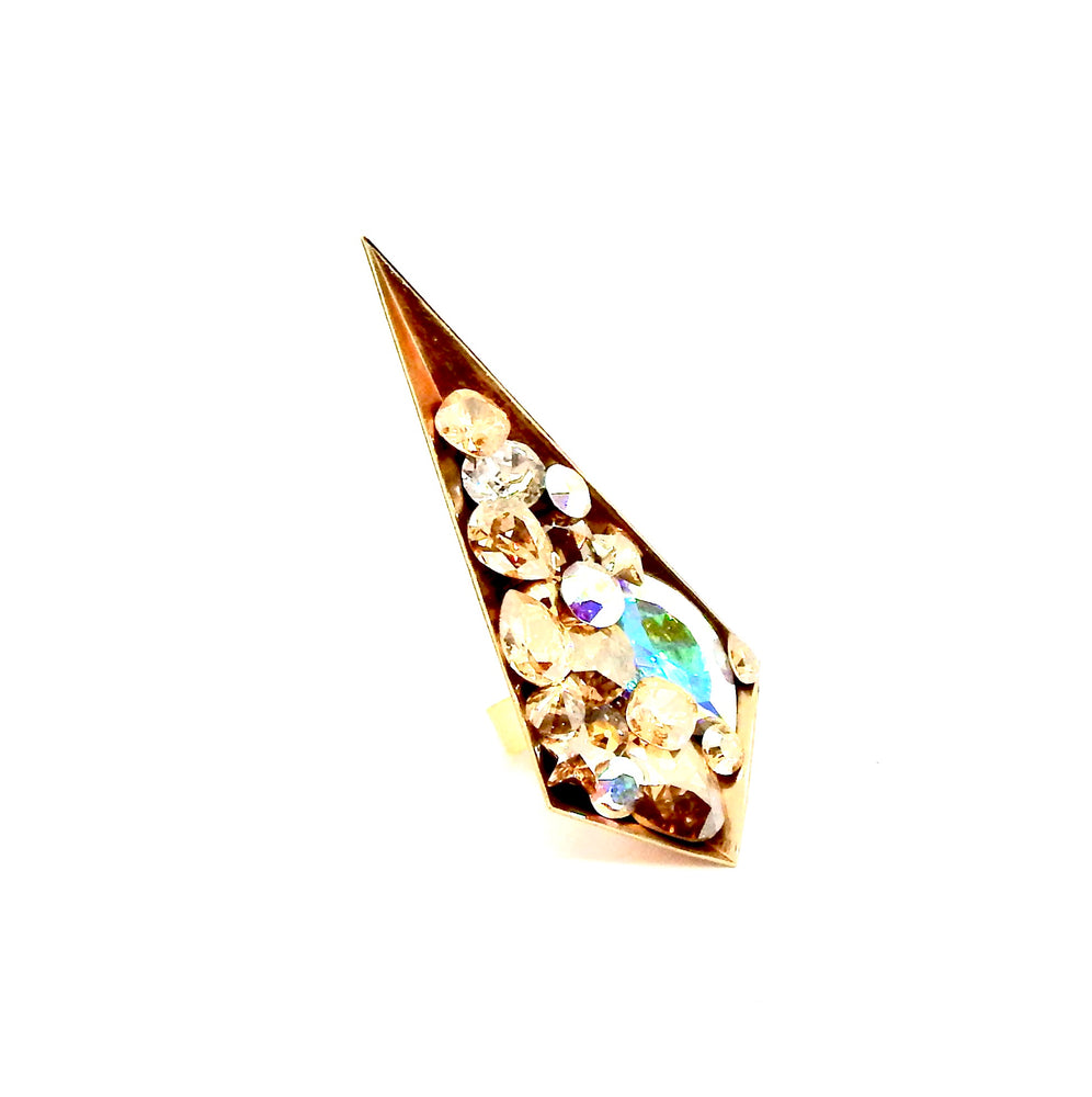 GOLD DUST SNUFF RING