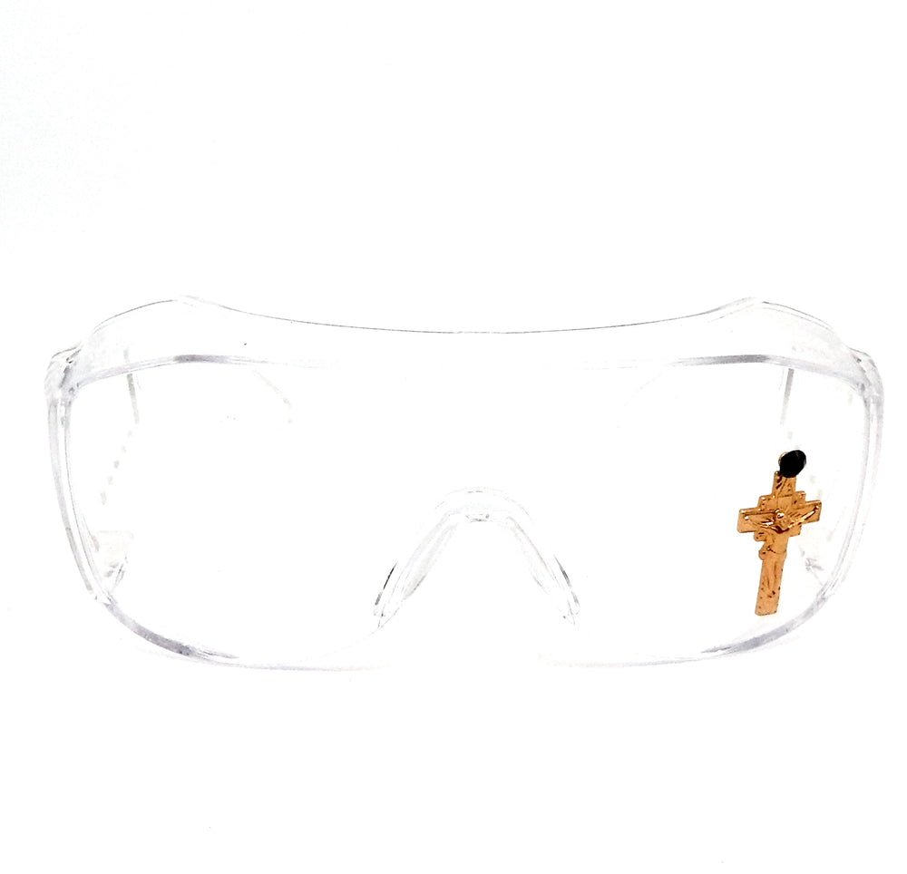 GOLDEN GOD CROSS SPY GLASSES