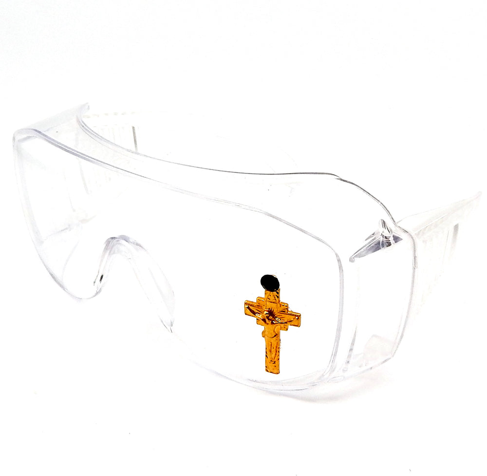 GOLDEN GOD CROSS SPY GLASSES