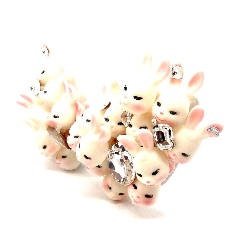 WHITE RABBIT MADAME BUTTERFLY GLASSES