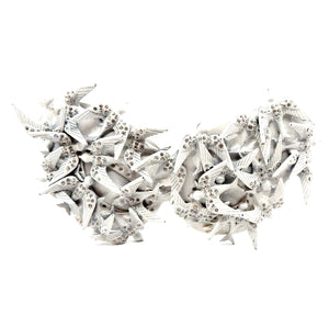 WHITE SPARROW MADAME BUTTERFLY GLASSES