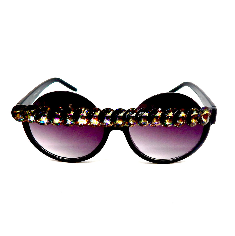 PEACOCK PEEKABOO GLASSES