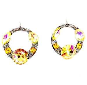 HONEY BUTTER2 HOOP EARRINGS