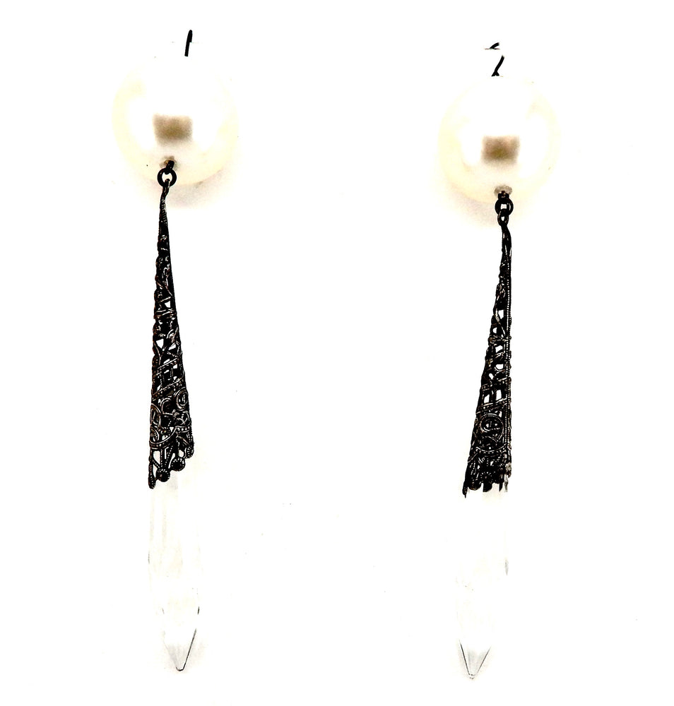 CAPULET PEARL BAUBLE EARRINGS