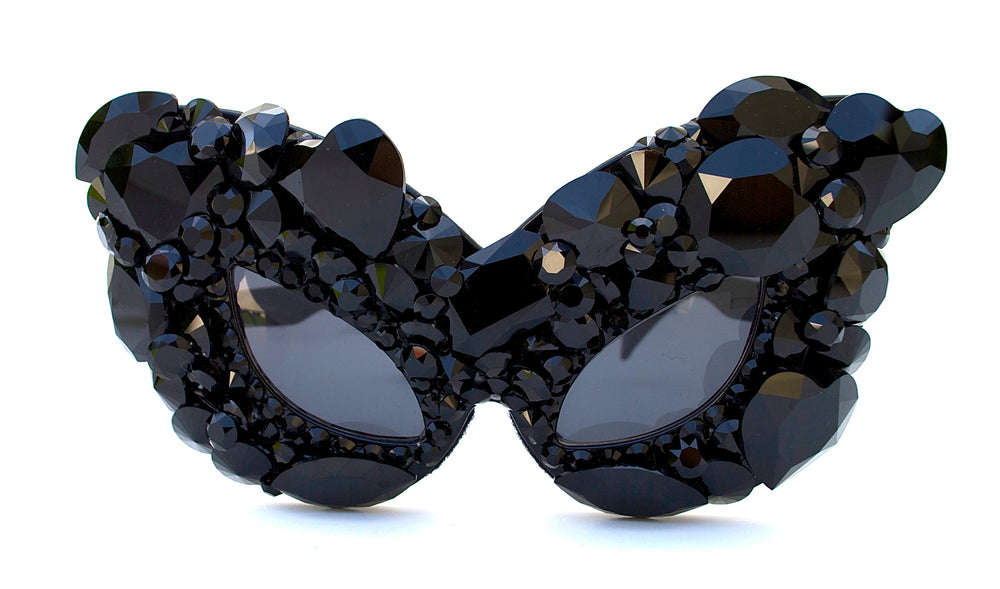 DEVILS TONGUE MADAME BUTTERFLY GLASSES