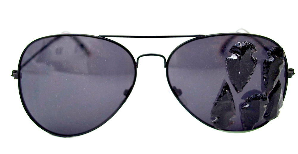 KILL DEVIL HILLS DRAGON GLASS ARROWHEAD AVIATOR SUNGLASSES