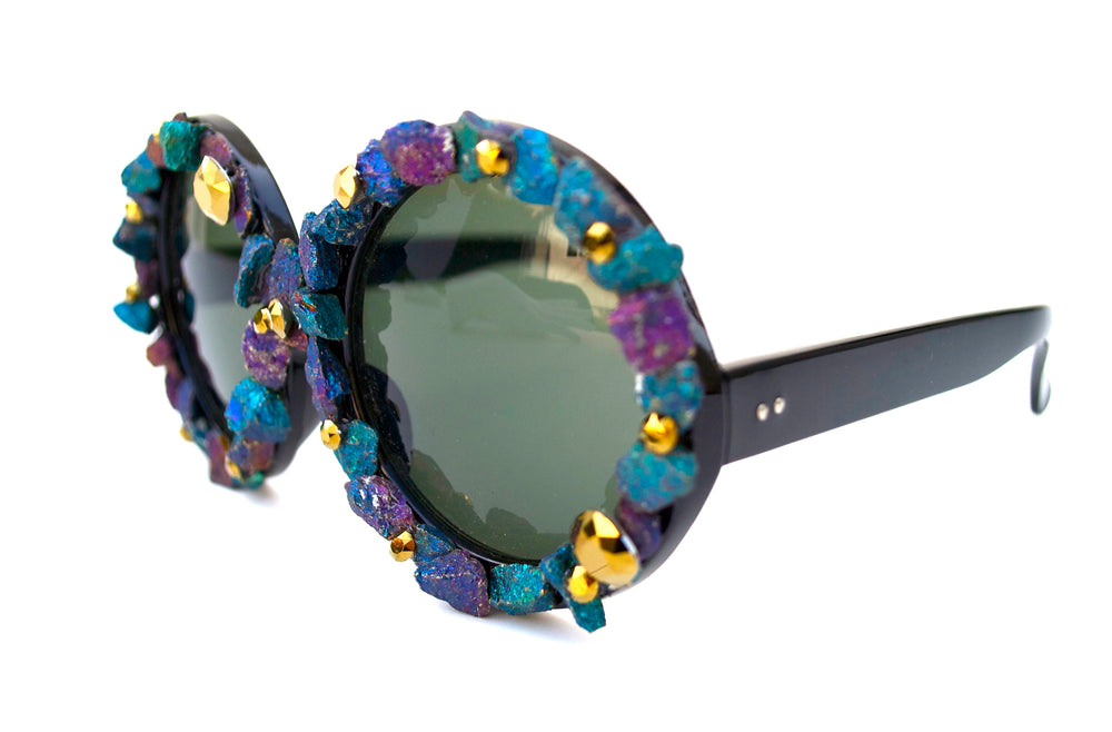 GILDED PEACOCK DONOVAN GLASSES