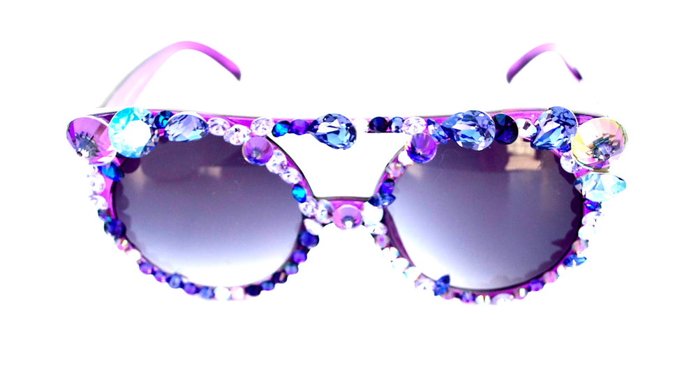 PURPLE PANTHER MUSE GLASSES