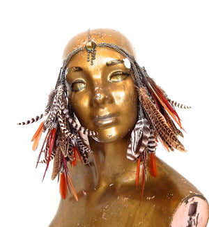 WARRIOR RED HEADCHAIN