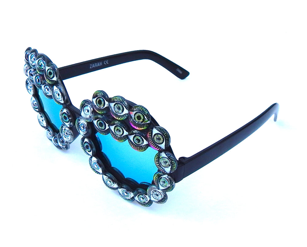 EYE SPY GREEN WILDE CATEPRILLAR GLASSES