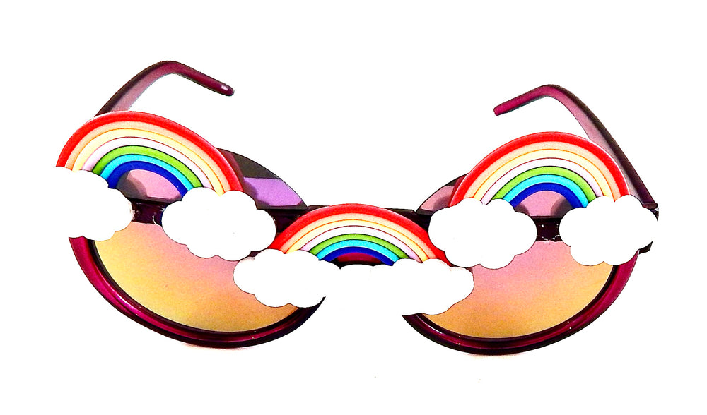 FANTASIA RAINBOW ACID PEEKABOO GLASSES