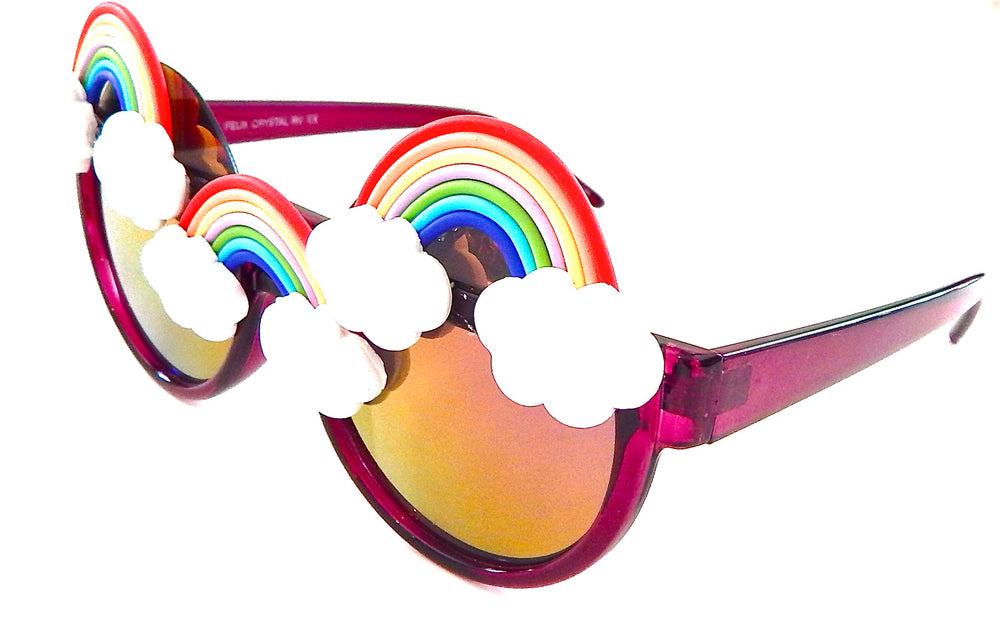FANTASIA RAINBOW ACID PEEKABOO GLASSES
