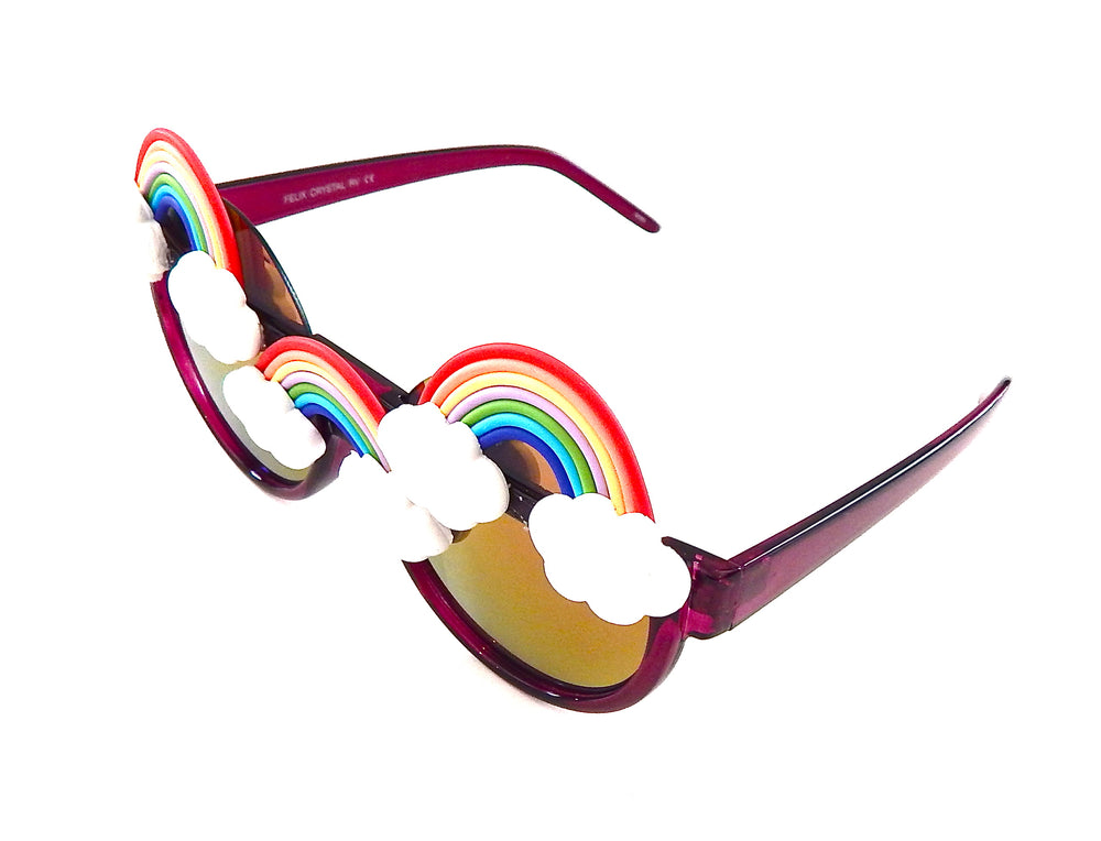FANTASIA RAINBOW ACID PEEKABOO GLASSES