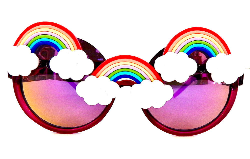 FANTASIA RAINBOW ACID PEEKABOO GLASSES