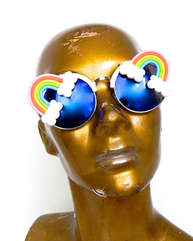 FANTASIA NEON RAINBOW ACID COCO GLASSES
