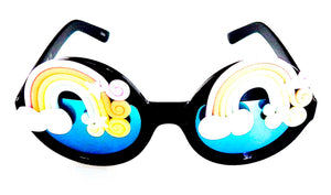 FANTASIA PASTEL RAINBOW WILDE CATERPILLAR GLASSES
