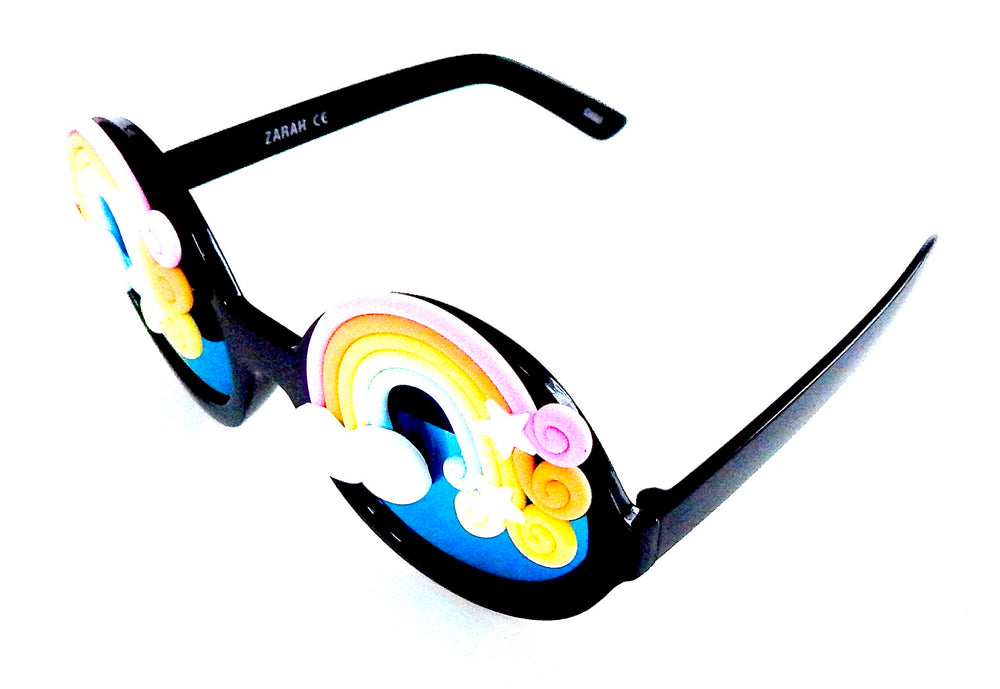FANTASIA PASTEL RAINBOW WILDE CATERPILLAR GLASSES