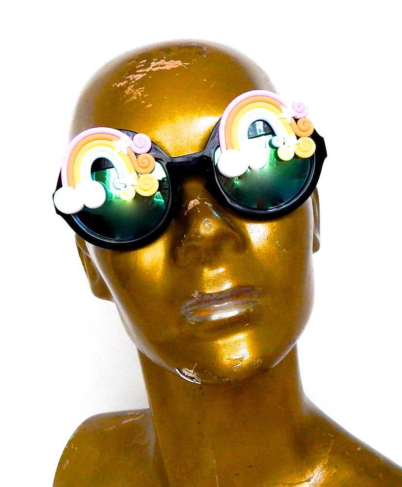 FANTASIA PASTEL RAINBOW WILDE CATERPILLAR GLASSES