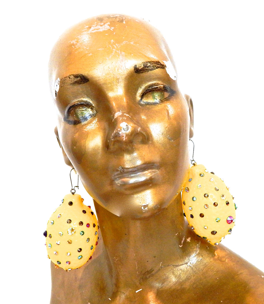 FRUIT PUNCH LEMON EARRINGS