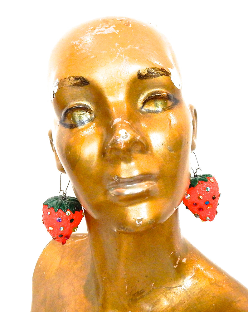 FRUIT PUNCH STRAWBERRY EARRINGS