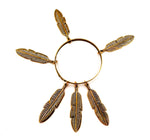 THUNDERBIRD GOLDEN EAGLEFEATHER BANGLE