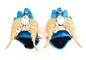 GOLD PANTHER GLOVES