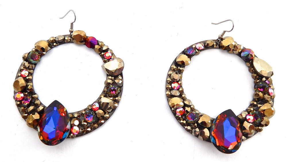 GRINDHOUSE HOOP EARRINGS