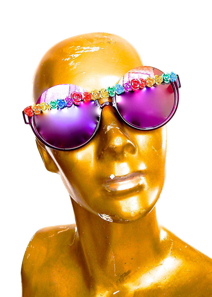 GROOVE IS IN THE HEART ACID PEEKABOO GLASSES